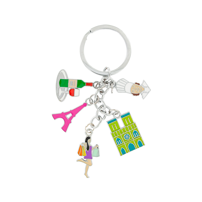 Keyring - Charms City Paris
