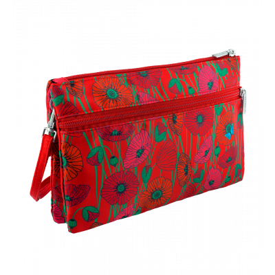 Sac bandoulière - Shoulder Bag - Coquelicots