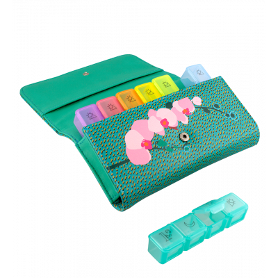 Pillendose 7 Tage - Weekpill - Orchid Blue