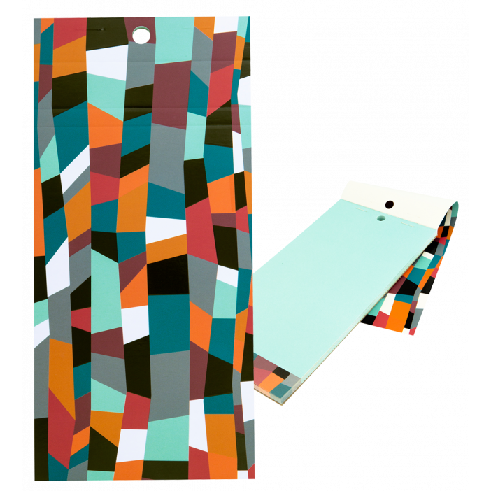 Bloc note magnétique - Carnet Formalist Accordeon