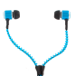 Earphones - Zipper Black