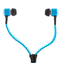 Earphones - Zipper Black