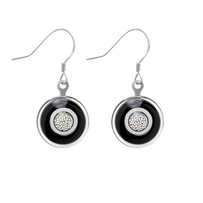 Hook earrings - Duo Milk