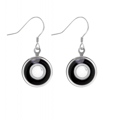 Hook earrings - Duo Milk
