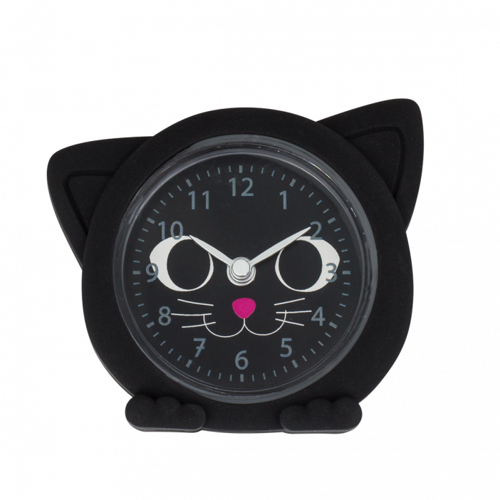 Small Alarm clock - Funny Clock Cat