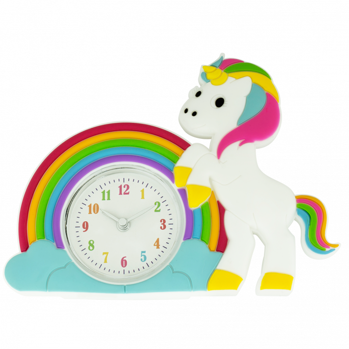 Wecker - Funny Clock Einhorn
