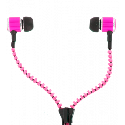 Auricolari - Zipper - Rosa