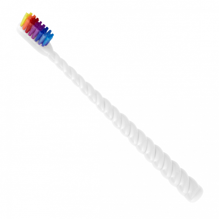 Brosse à dents - Unicornsmile Blanc