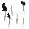 Chat noir et blanc