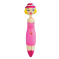 Druckkugelschreiber - Fashion Girl Pen Rosa