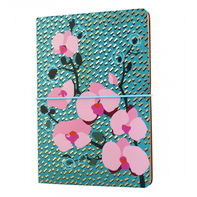 Double carnet A5 - Smart note - Orchid Blue