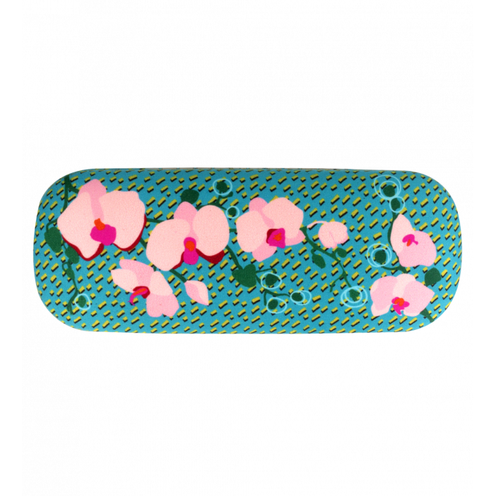 Hard glasses case - Beau Regard Orchid Blue