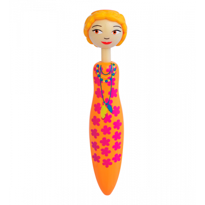Stylo rétractable - Fashion Girl Pen