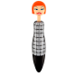 Druckkugelschreiber - Fashion Girl Pen Rosa