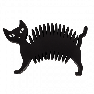 Porta sapone - Soapycat - Nero