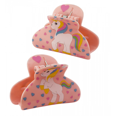 Pince à cheveux crabe - Ladyclip Small - Licorne