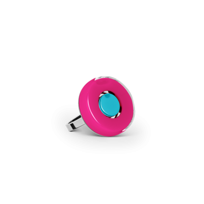 Bague duo mini personnalisée