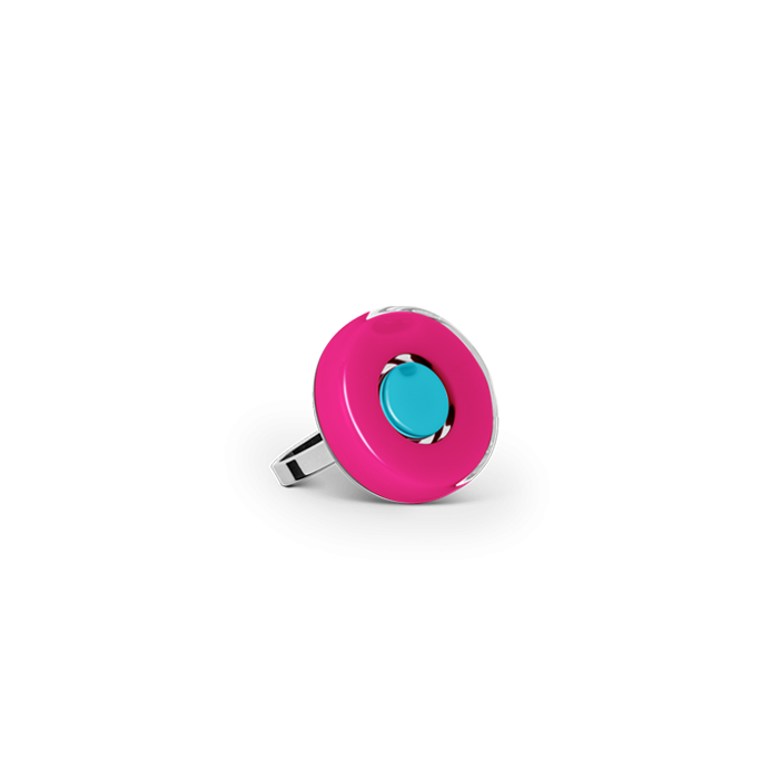 Bague duo mini personnalisée