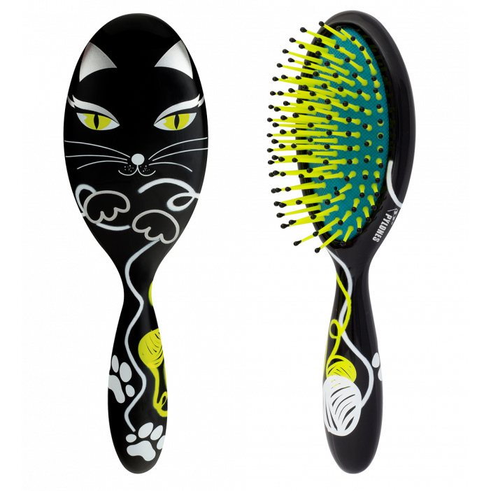 Petite brosse à cheveux - Ladypop Small Black Cat