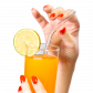Paille en verre  - Papaye