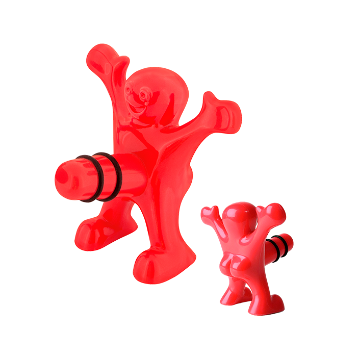 Bottle stopper - Happyman