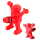 Bouchon de bouteille - Happyman - Rouge