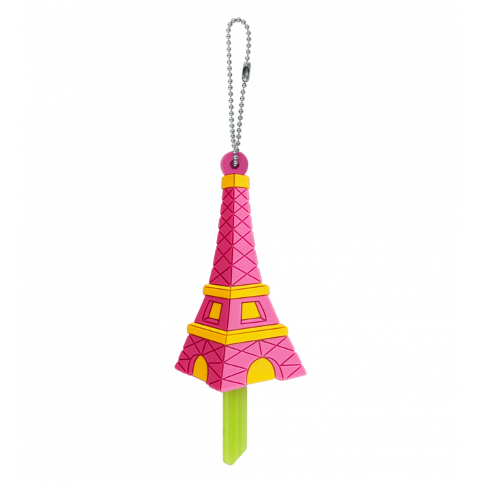 Schlüsselschutz - Ani-cover Eiffelturm Rosa