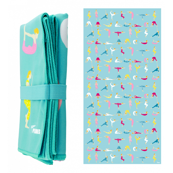 Mikrofaser-Badetuch - Body DS Yoga