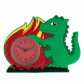 Réveil - Funny Clock Snowman