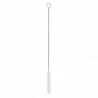 Goupillon pour paille en verre Papaye Goupillon pour paille en verre Papaye
