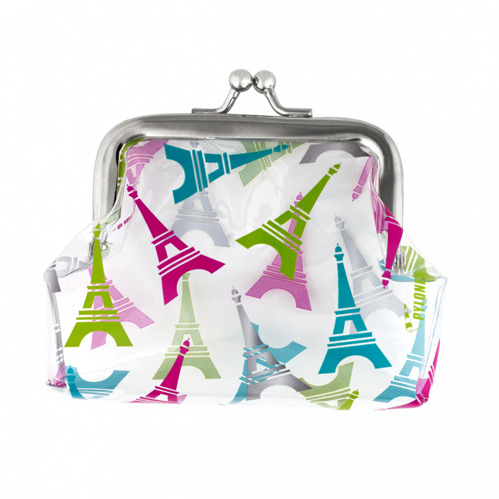 Purse with clasp close - Clipurse Eiffel Tower