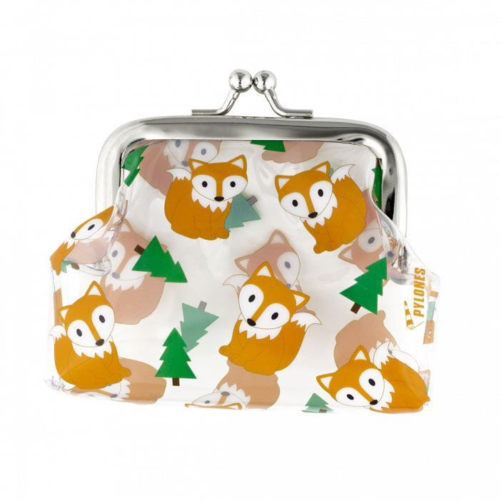 Purse with clasp close - Clipurse Fox