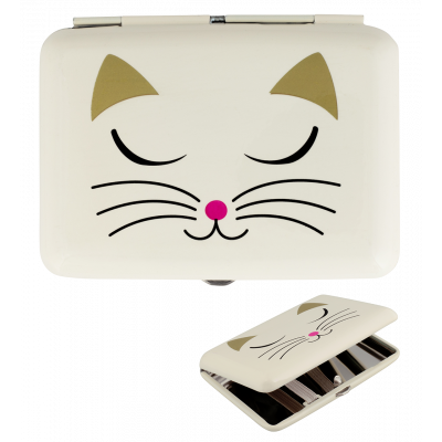 Boite / Étui à cigarettes - Cigarette Case - White Cat