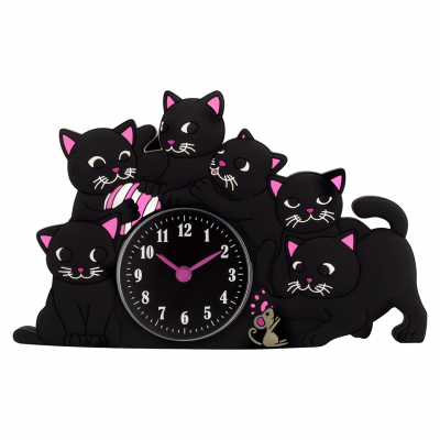 Réveil - Funny Clock - Chat