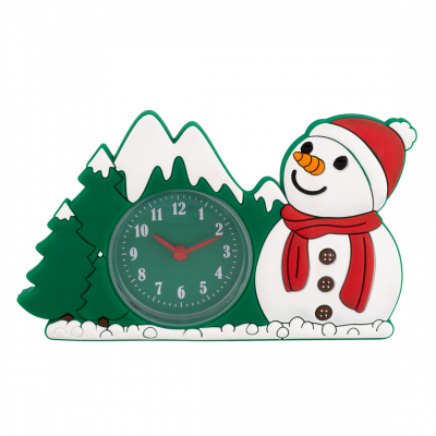 Réveil - Funny Clock - Snowman