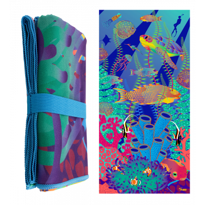 Serviette microfibre - Body DS - Under the sea