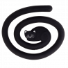 Topfuntersetzer - Miahot Black Cat