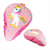 Housse de selle de vélo enfant - Happy Rider Licorne Rose Housse de selle de vélo enfant - Happy Rider Licorne Rose