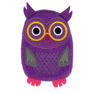 Hand warmer - Warmly - Purple Owl