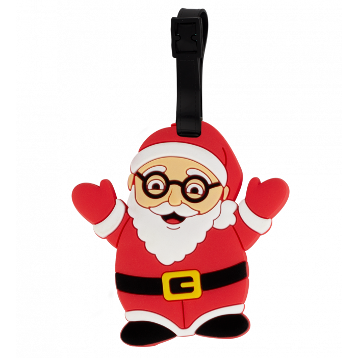Etiquette de bagage - Ani-luggage Santa