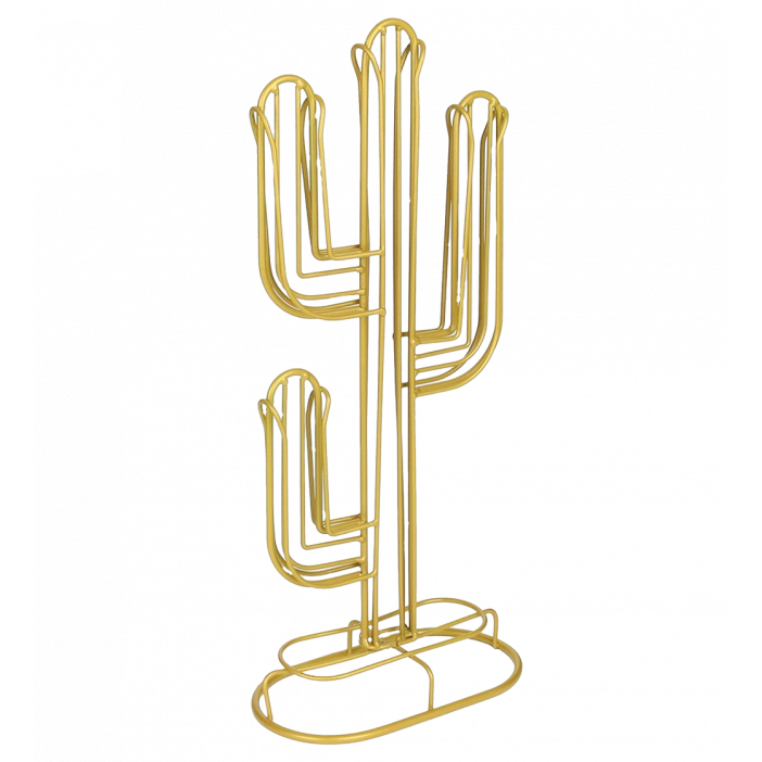 Porte capsules / dosettes Nespresso - Cactus Or