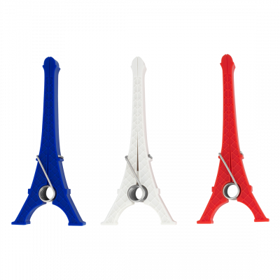 Set de 3 pinces Tower - Les parisiennes