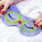 Eye mask - My pearls Black Cat