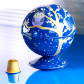 Boule à sucre / pot à sucre - Sugar Pot Blue Owl