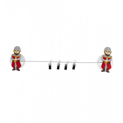 4 clips ventouse - Ani-clip - Chevalier