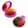 Haarbürste mit Spiegel 2 in 1 - Lady Retro - Pompon