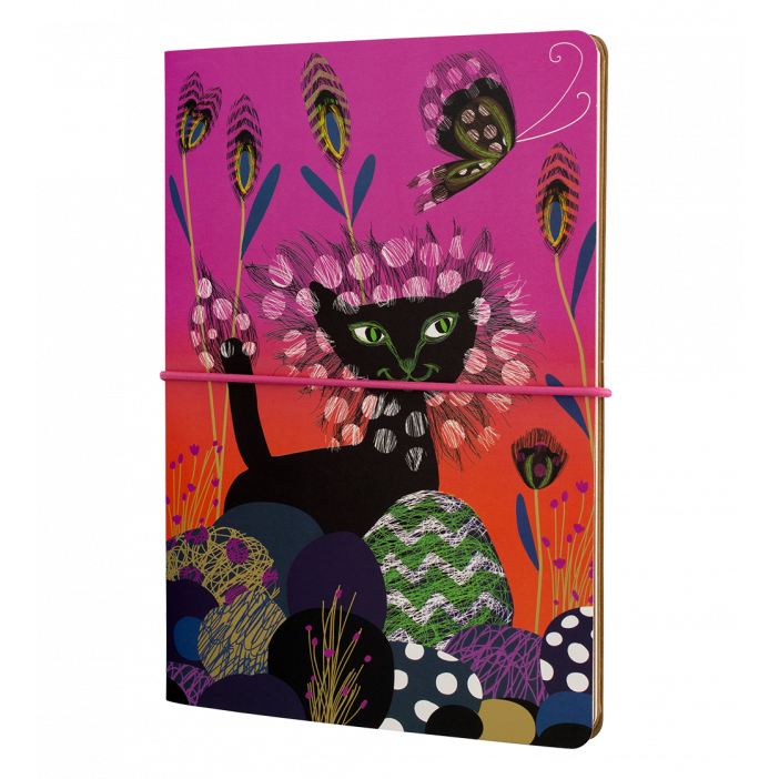 Double carnet A5 - Smart note Papilion