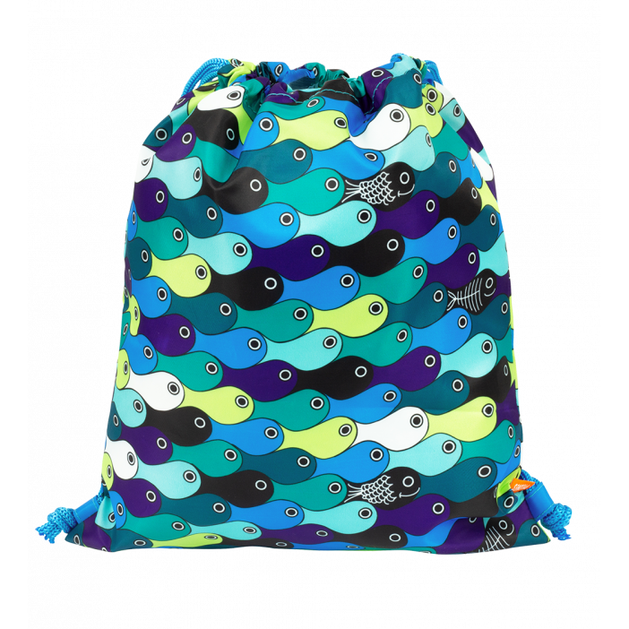 Sportbeutel - Swim DS Blue fish
