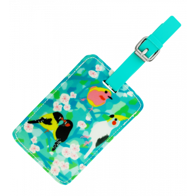 Etiquette de bagage - Voyage - Birds