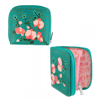 Petit portefeuille de voyage - voyage - Orchid Blue